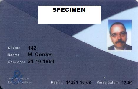 KTV-ID van Martin Cordes